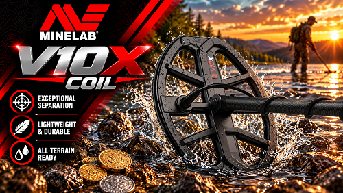 Minelab V10X Double-D 8x5