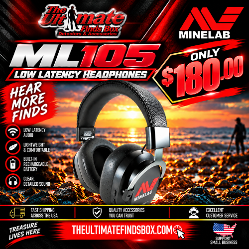  MINELAB ML105 Wireless Low Latency Headphones