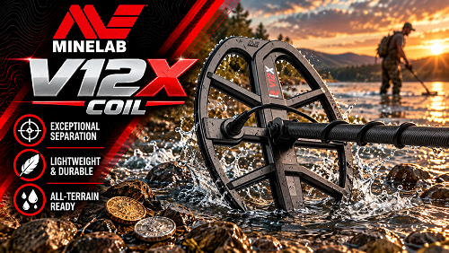 Minelab V12X Double-D 8x5